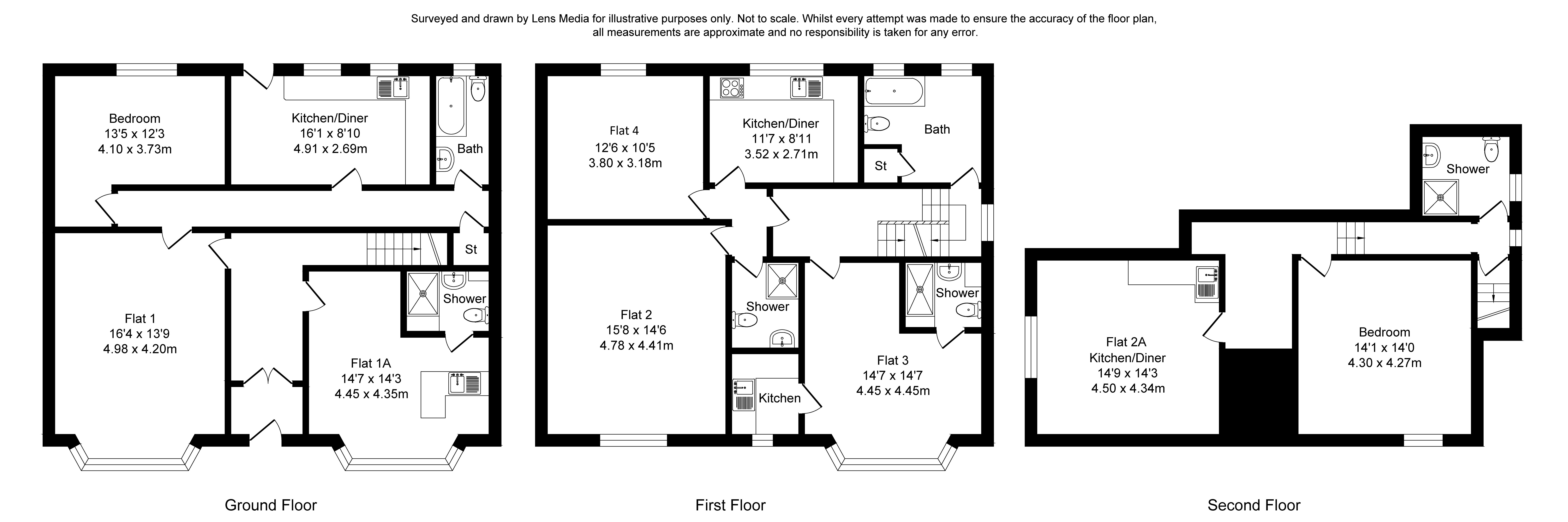 Floorplans For Knowsley Road, Southport