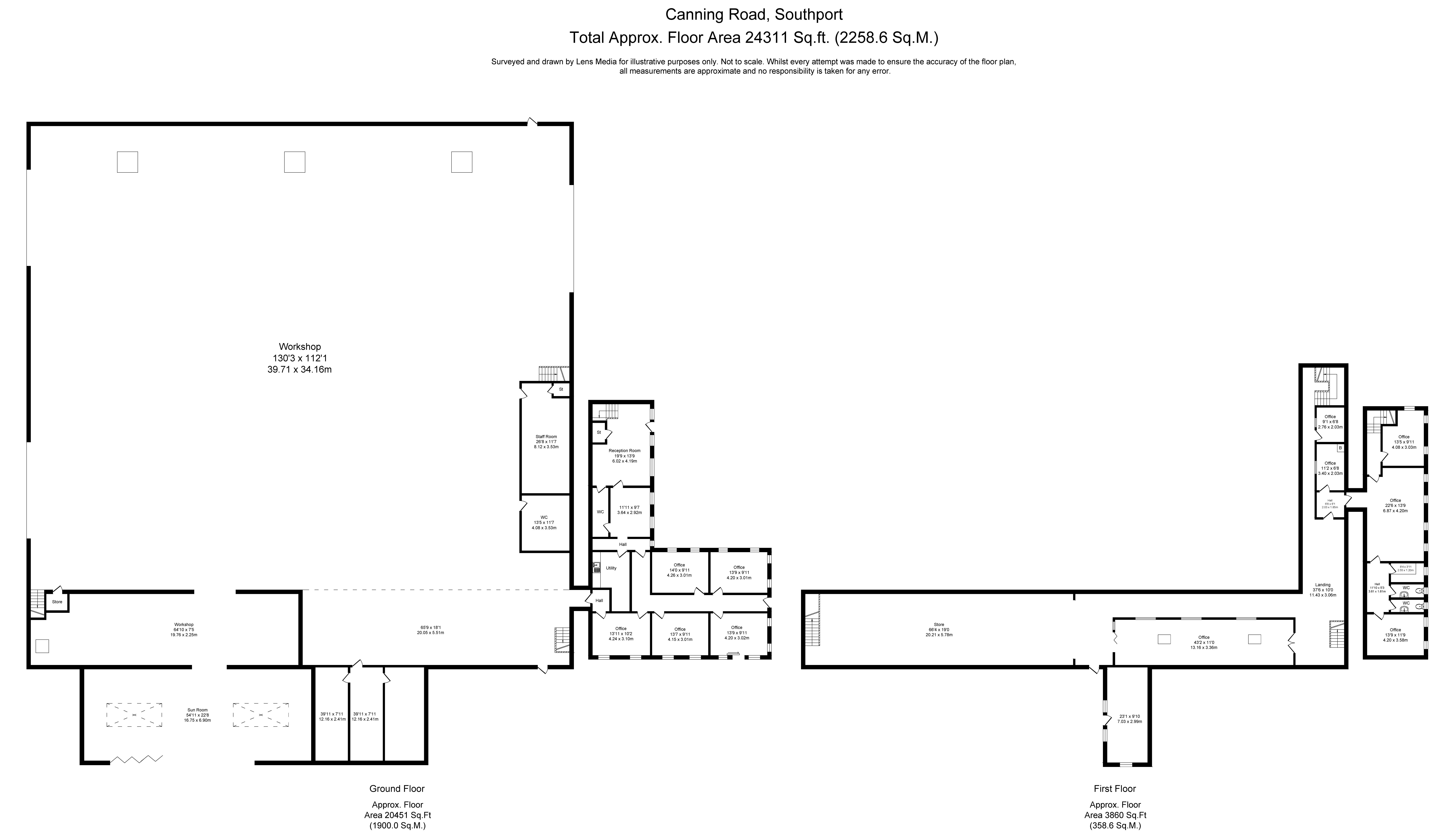 Floorplans For Canning Road, Southport