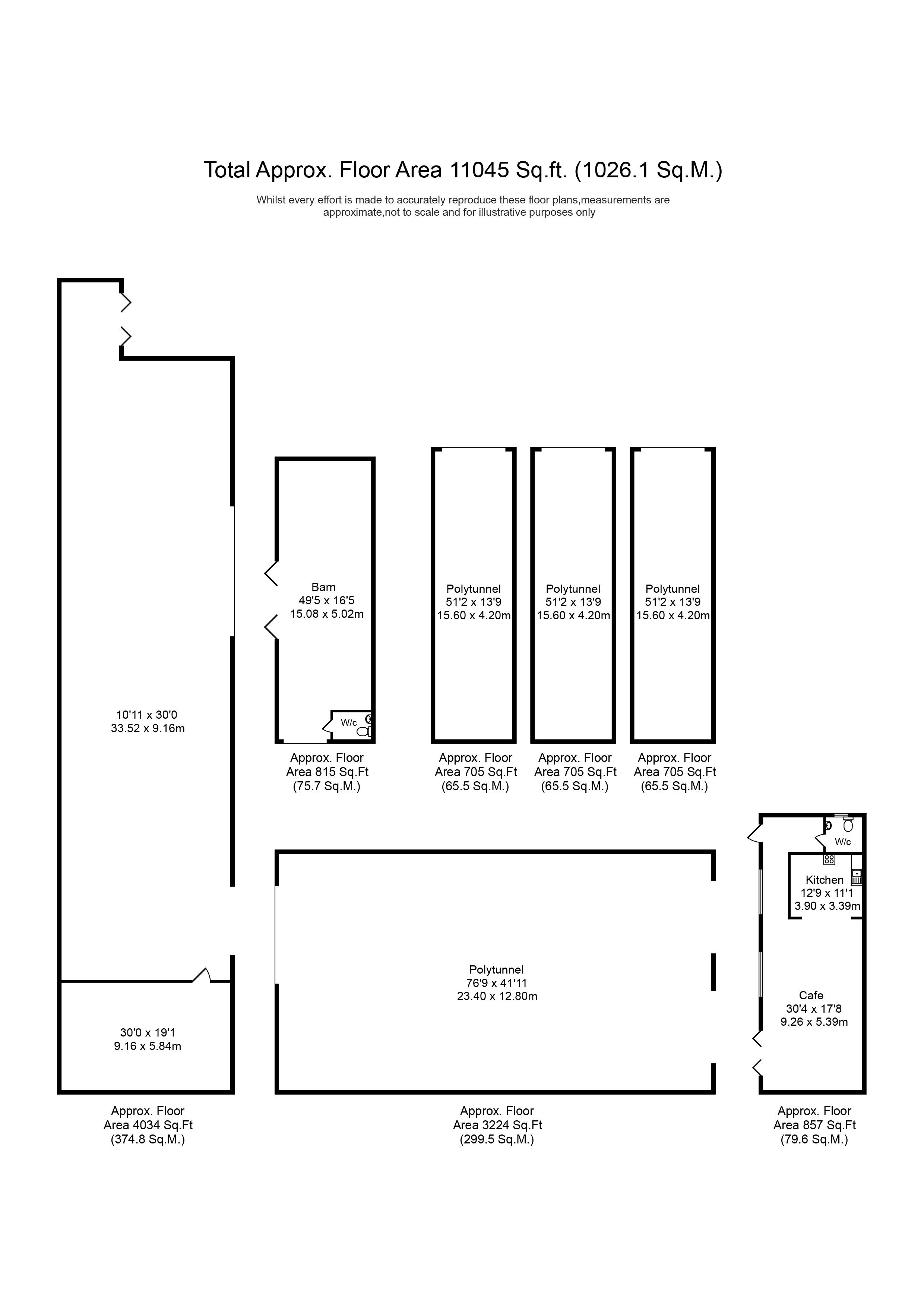 Floorplans For Asmall Lane, Ormskirk