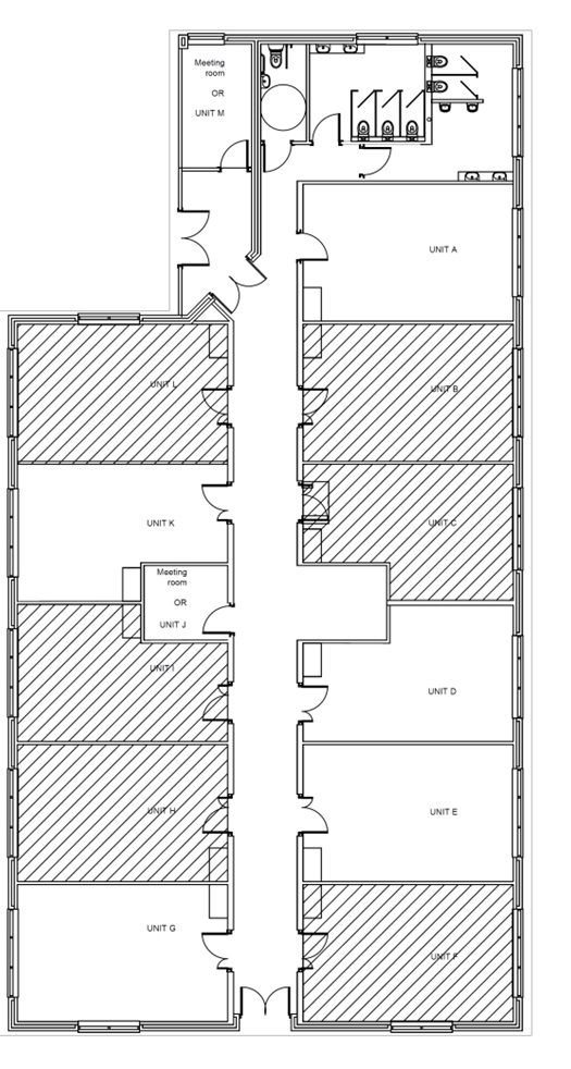 Floorplans For Merlin Business Park, Burscough