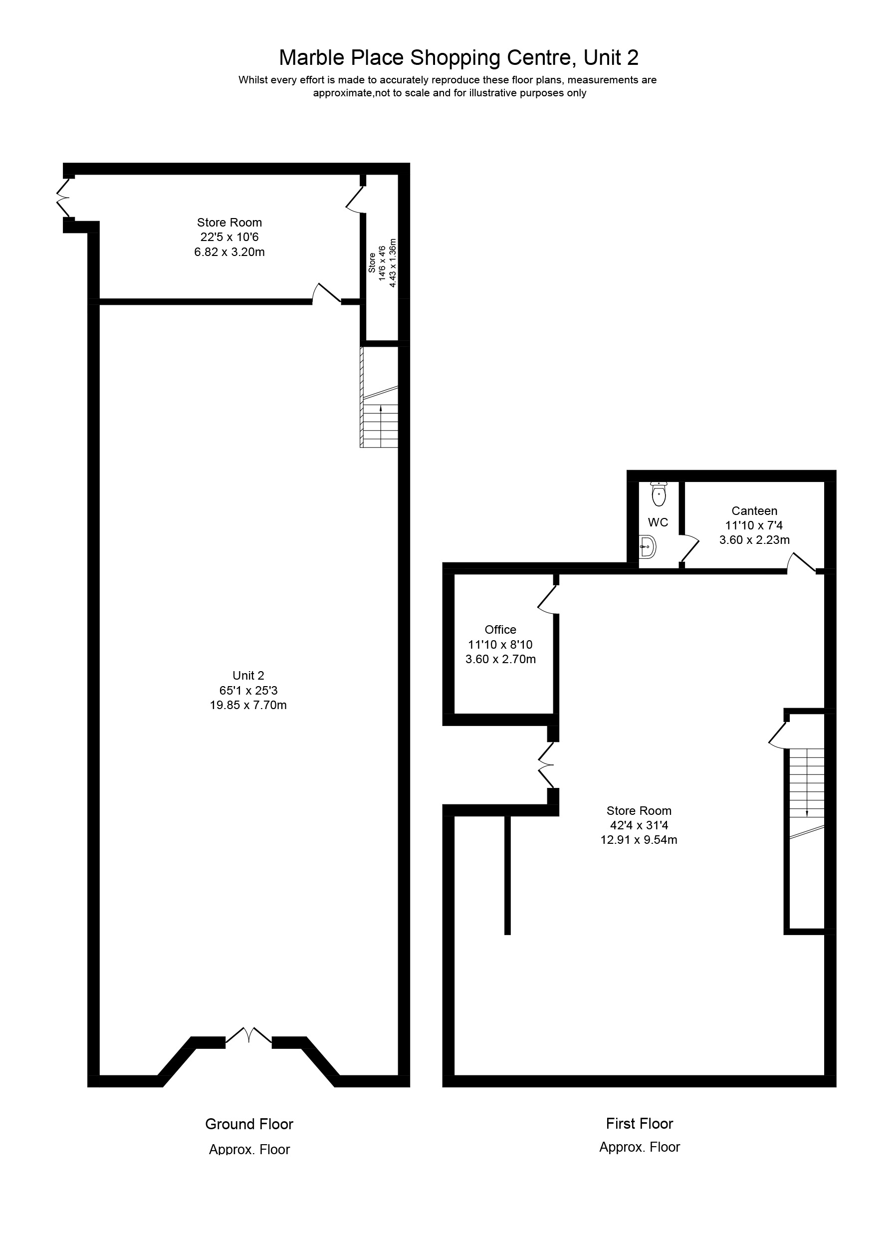 Floorplans For Chapel Street, Southport - Town Centre