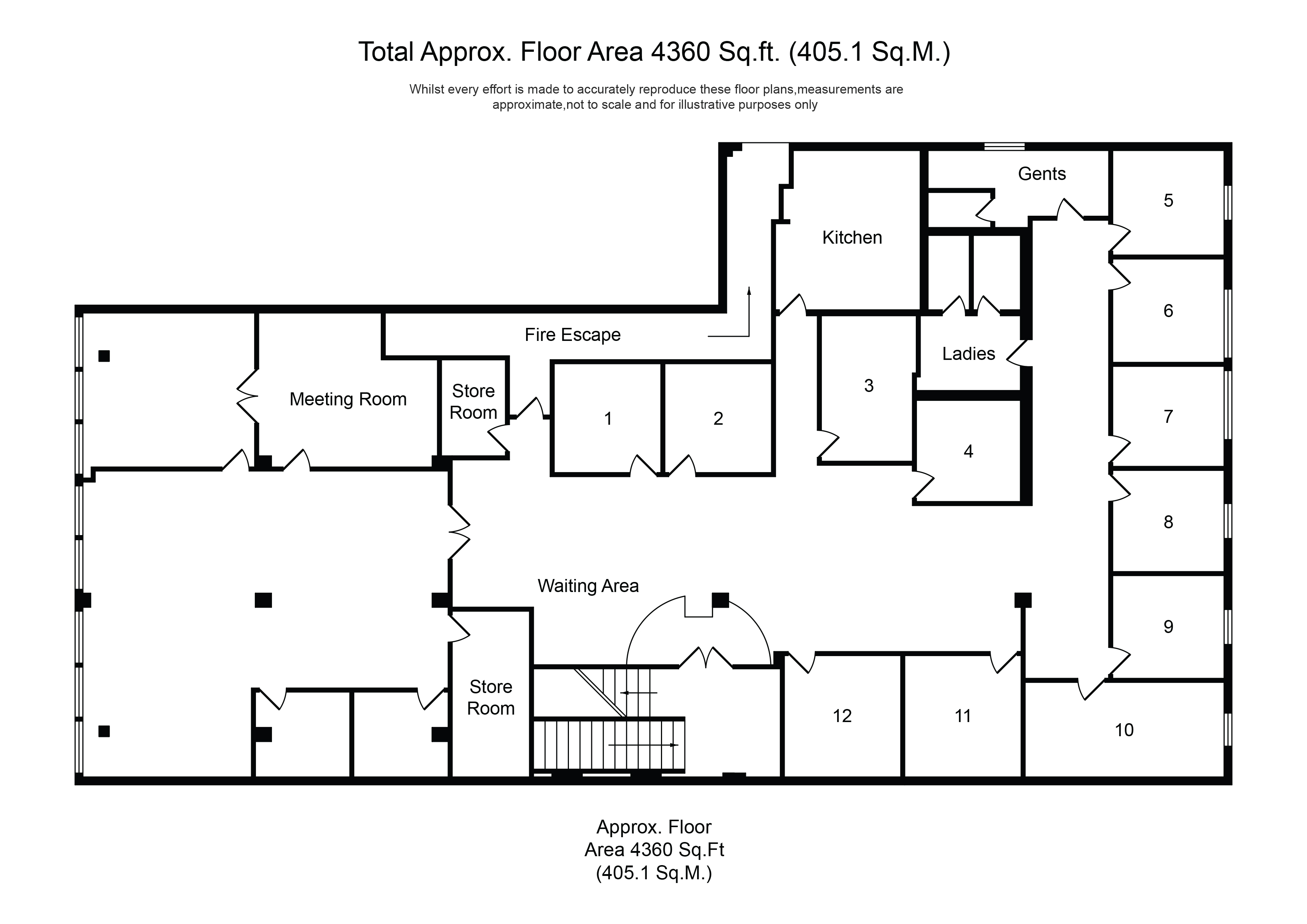 Floorplans For Hoghton Street, Southport - Town Centre