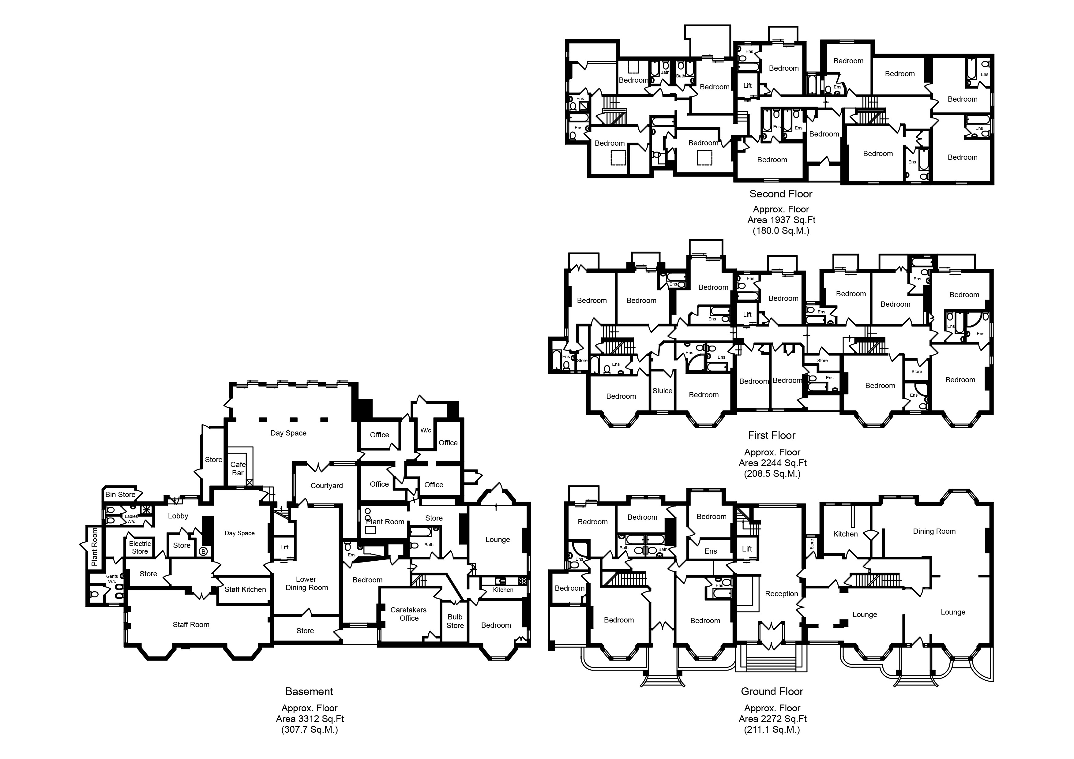 Floorplans For 11, And 15 Alexandra Road, Southport