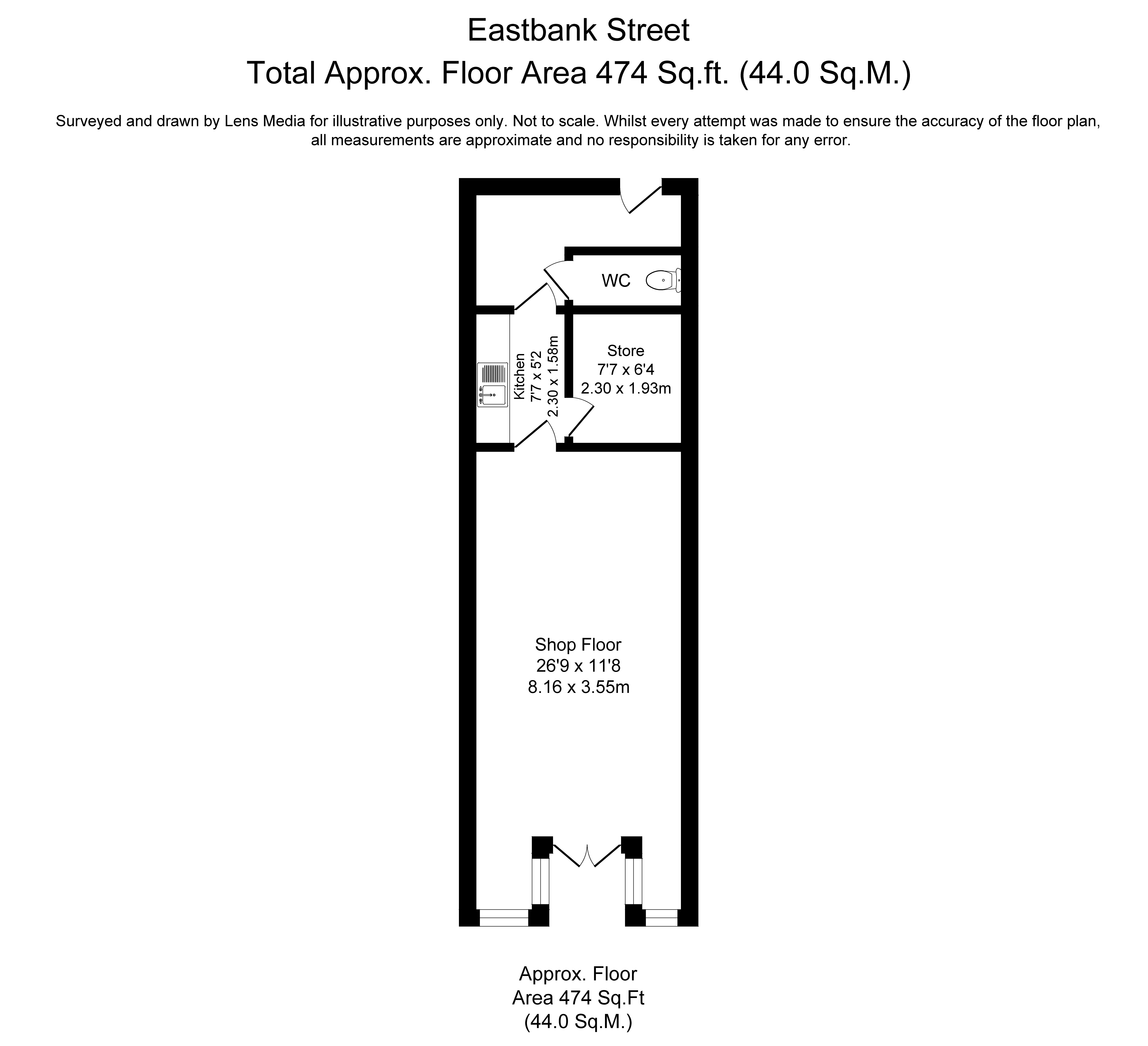 Floorplans For Eastbank Street, Southport - Town Centre