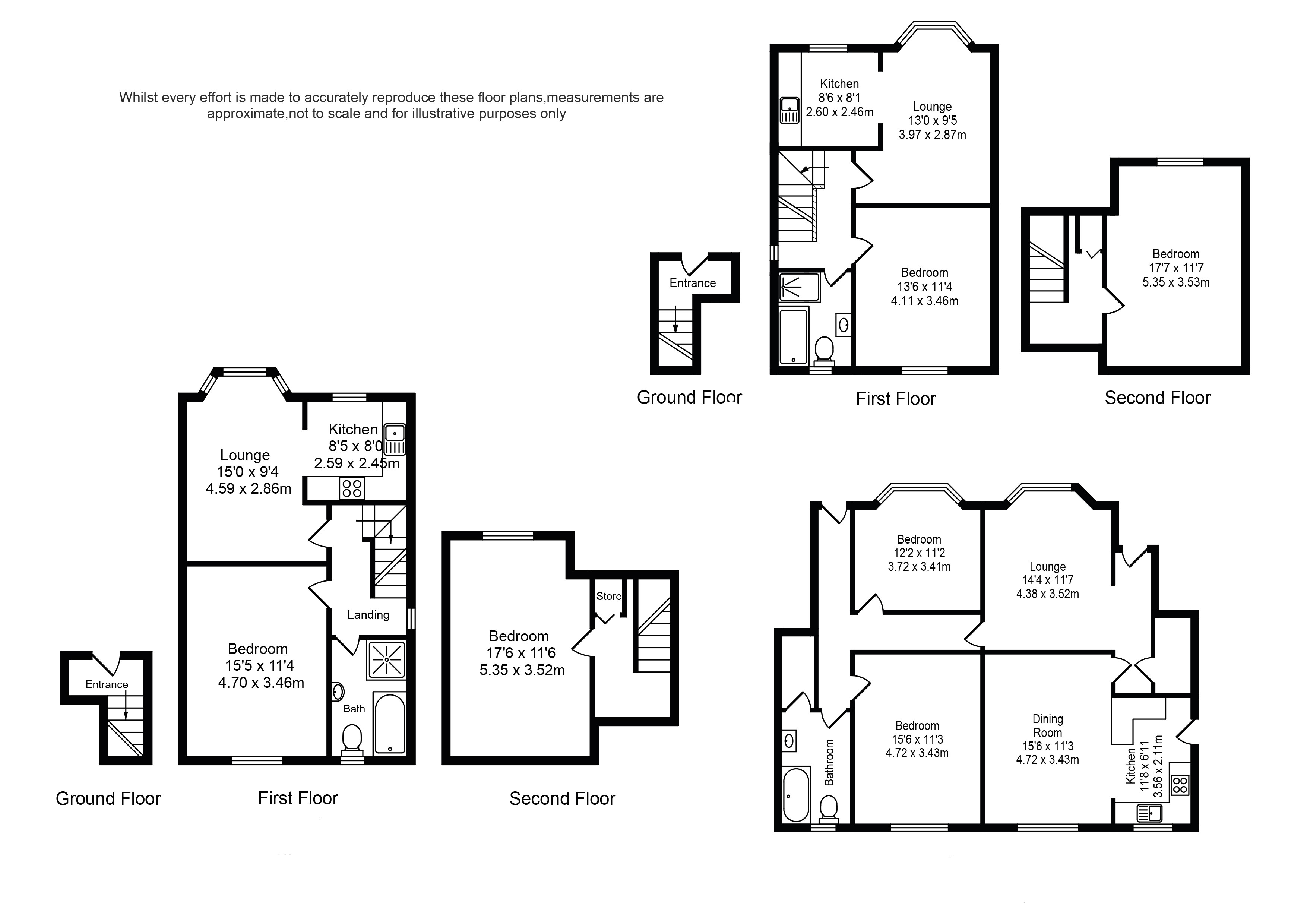 Floorplans For 4A And 6 Wright Street, Southport