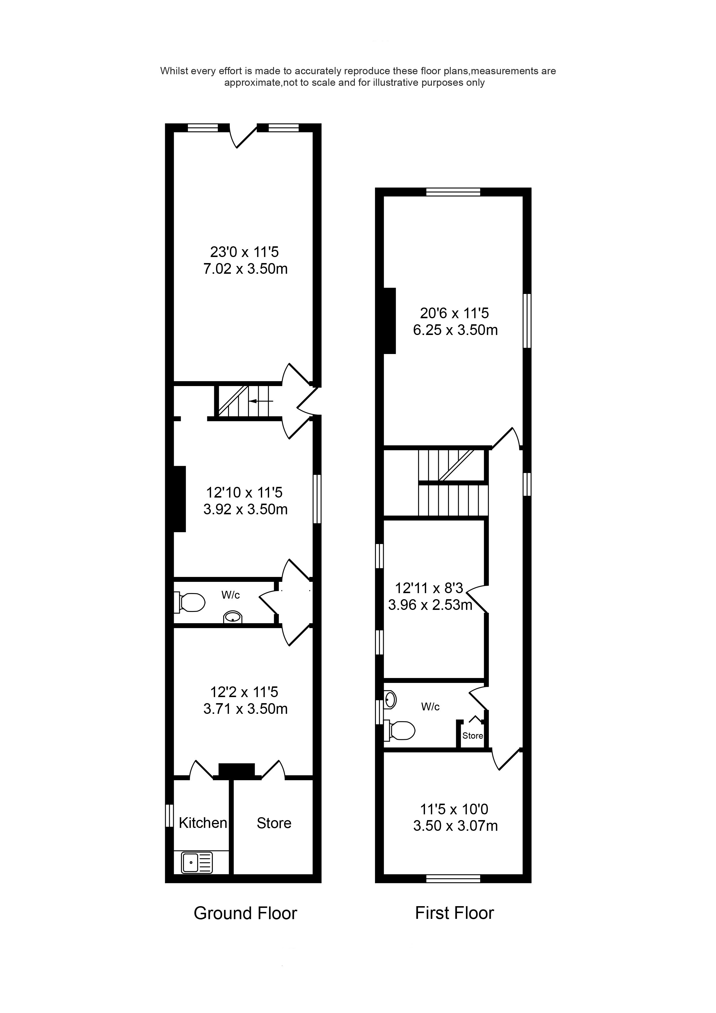 Floorplans For Liverpool Road North, Burscough