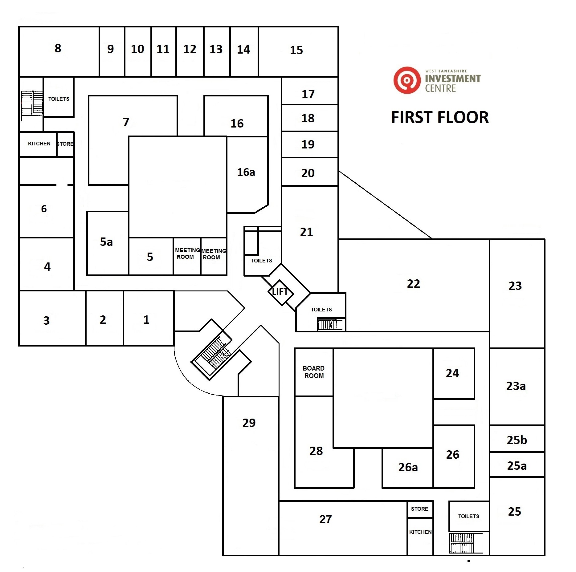 Floorplans For White Moss Business Park, Skelmersdale