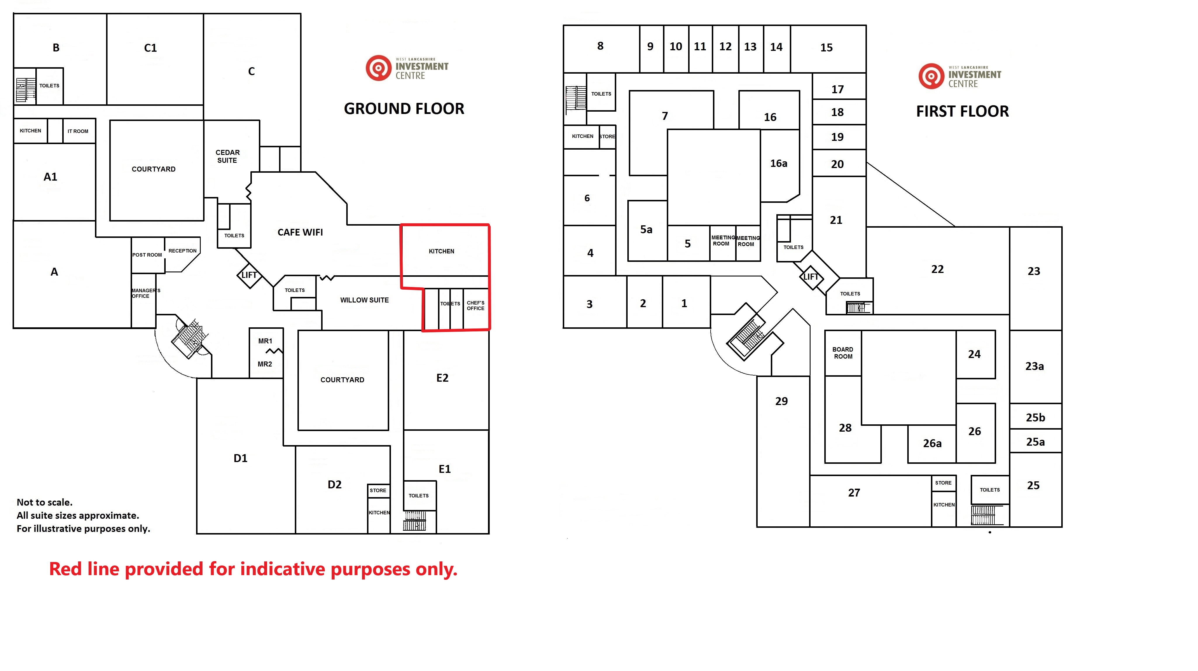 Floorplans For Whitemoss Business Park, Skelmersdale