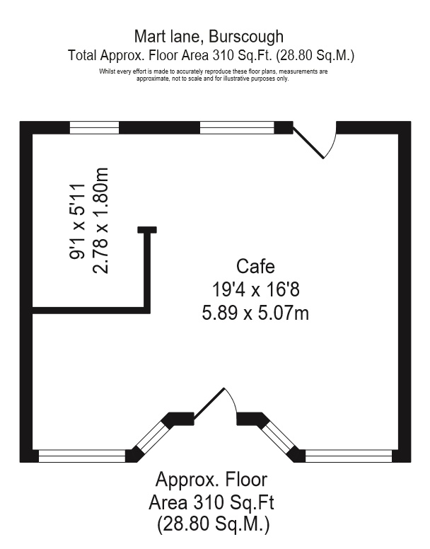 Floorplans For Mart Lane, Ormskirk