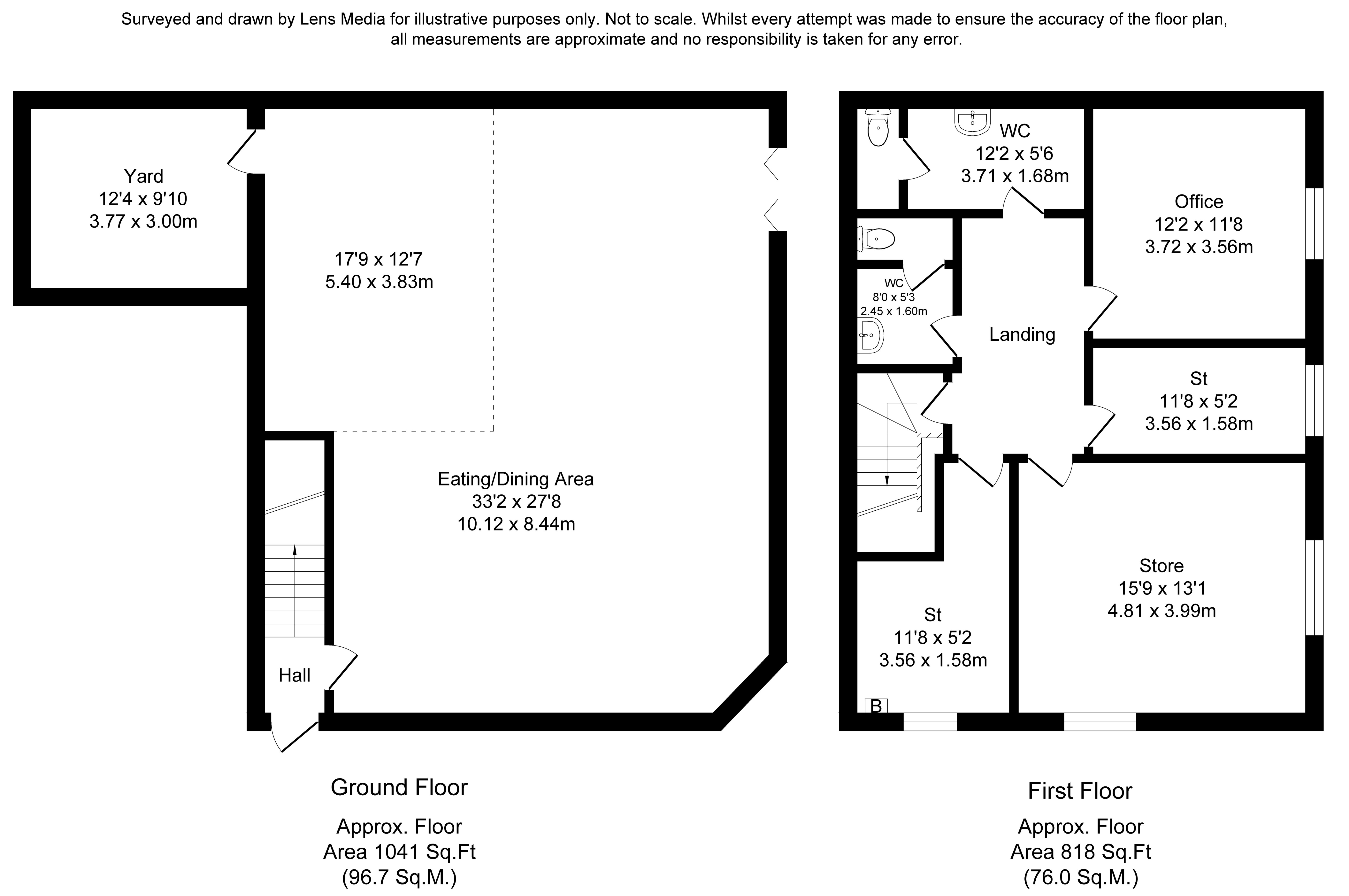 Floorplans For 41 Tulketh Street, Southport - Town Centre