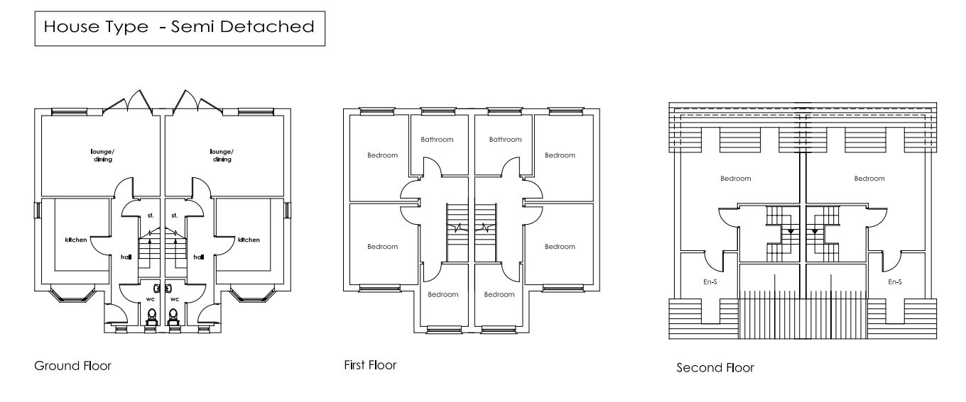 Floorplans For Hart Street & Rear Of 140 Norwood Road, Southport